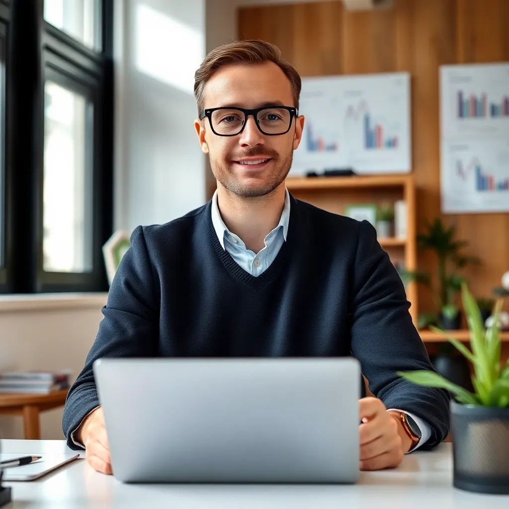 Oudere man die online investeren leert op tablet